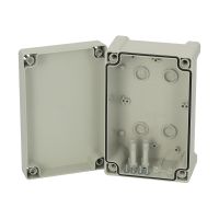 FIBOX ABS korpuss ar eņģēm 5814000 pelēks vāks 187 x 122 x 90