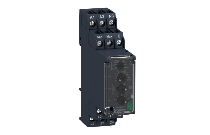 SCHNEIDER līmeņa kontroles relejs,RM22LA32MR Harmony Control Relays, 8A, 2CO, 24...240V AC DC