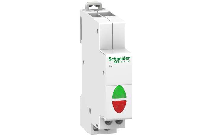SCHNEIDER Indikācija iIL A9E18325 zaļš/sarkans 230VAC Acti9