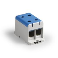 ENSTO Dubultklemme KE68.2 N Cu/AL 35-150mm² zila