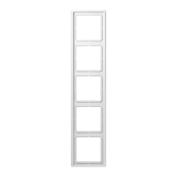 JUNG Rāmis LS985WW 5-vietīgs LS985WW, balts