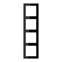 JUNG Rāmis LS984SW 4-vietīgs LS984SW, melns