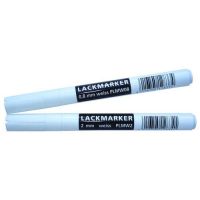 PROTEC Marķieris kabeļiem 05102834 Lackmarker, balts 2 mm