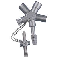 HAUPA Atslēga sadalnēm 110692 HUPkey kvadrāts, trijstūris, pusmēness, spārnu atslēga, PH, FL