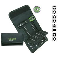 HAUPA Instrumentu komplekts 104020 skrūvgriezis ar maināmiem uzgaļiem