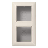 JUNG Kārba AS582AW v/a 2-vietīga AS582AW bēšs