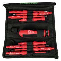 HAUPA Skrūvgriežu komplekts 102000 1000V Vario ar maināmiem uzgaļiem