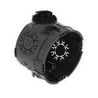 OBO Slēdžu kārba z/a h46mm Ø60mm, melna, bez skrūvēm 2003700