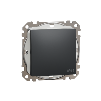 SCHNEIDER Slēdzis SDD214101 Sedna IP44 10AX, antracīts