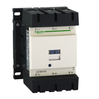 SCHNEIDER Kontaktors LC1D115P7 3P 55kW 115A spole: 230VAC