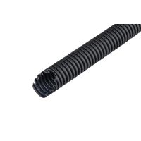 FRÄNKISCHE Gofrētā caurule 25430025 D25mm, UV, 750N, rullis 50m, melna (-25°C ... +60°C) (palete=1200m)