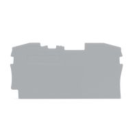 WAGO Beigu un starpposma plāksne 2006-1291 1 mm, pelēka