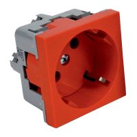 KOPOS Modulārā rozete QS 45X45_BB 45x45mm, IP20, 45° sarkana