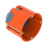 OBO Slēdžu kārba t/s h61mm Ø68mm, PP/TPE oranža/ pelēka, hermētiska 2003808