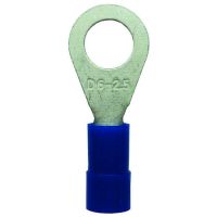 PROTEC Kabeļu kurpe izolēta 05103872 PQKR 1,5-2,5/M8 zila