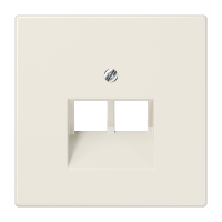 JUNG Pārsegs LS969-2UA 2xRJ45 LS969-2UA, bēšs