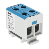 MOREK OTL50-2 tranzītspailes (dubultklemmes) zila MAA2050B10 2XAl/Cu 1,5-50mm² 1000V