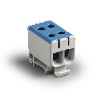 ENSTO Dubultklemme KE66.2 N Cu/AL 2,5-50mm² zila