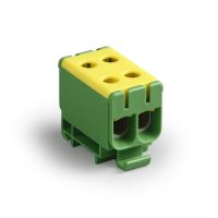 ENSTO Dubultklemme KE66.3 PE Cu/AL 2,5-50mm² dz./z.