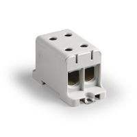 ENSTO Dubultklemme KE67 F Cu/AL 16-95mm² pelēka