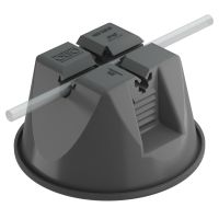 OBO Jumta vadu turetajs 5218700 165 MBG-8-10 paredzēts lēzeniem jumtiem 8-10mm PA/PE melns