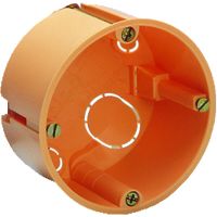 PROTEC Slēdžu kārba 05100456 h47mm reģipsim, ugunsdrošas līdz 850C, ar savienojošo elementu
