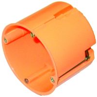 PROTEC Slēdžu kārba 05100457 h61mm reģipsim, ugunsdrošas līdz 850C, ar savienojošo elementu