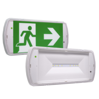 EATON Gaismeklis LED avārijas SafeLite SL2MNM65E3C3A 20m 3.2W, 150lm, 3H, MNM, IP65, IK04, NiCd 3,6V 1.7Ah, 270*119*49mm