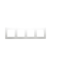 LEGRAND Rāmis 4-vietīgs 665004 NILOE, balts