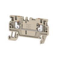 WEIDMULLER Rindspaile Pelēka 1 stāvu uz DIN sliedes 1,5mm2 Push-IN 1552790000 (100 gab iepakojumā)