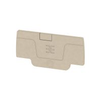 WEIDMULLER Gala nosegs Pelēks 1,5mm2 1-stāvu Push-in spailei 1552600000 (50 gab iepakojumā)