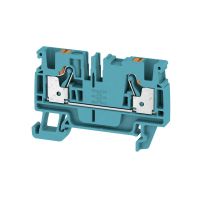 WEIDMULLER Rindspaile Zila 1 stāvu uz DIN sliedes 2051210000 4mm2 Push-IN