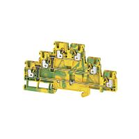 WEIDMULLER Rindspaile Dz/z 3 stāvu uz DIN sliedes 2,5mm2 Push-IN 2428550000(50 gab iepakojumā)