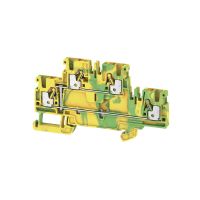 WEIDMULLER Rindspaile Dz/z 2 stāvu uz DIN sliedes 2,5mm2 Push-IN 1547680000(50 gab iepakojumā)