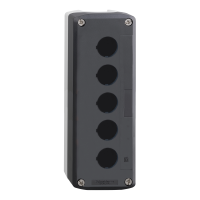 SCHNEIDER Korpuss XALD05 5-vietīgs IP67