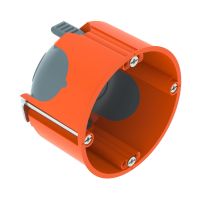 OBO Slēdžu kārba t/s h47mm Ø68mm, PP/TPE oranža/ pelēka, hermētiska 2003806