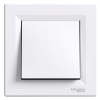 SCHNEIDER 1polu spiedpoga Asfora EPH0800321 10A ar rāmīti