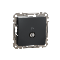 SCHNEIDER TV ligzda caurejoša SDD114474 7dB ,antracīts