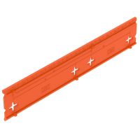 OBO Caurumu izveides šablons 160x31x6 PP oranžs 2003890