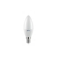 GTV Spuldze LD-SPCC37E14-7W LED 7W 3000K E14 DIM C37 AC180-250V, 200°, 700lm 61mA