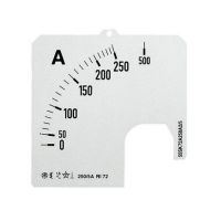 Maināmā skala ampērmetriem AMT1 SCL 1/200