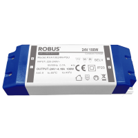 ROBUS LED barošanas bloks VEGAS 100W,RVA10024-PSU 24V, IP20, pastāvīgs spriegums