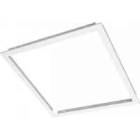 NORTHCLIFFE LED paneļu rāmis montējams reģipsī 9026073 620x620x35mm, RAL9003G2
