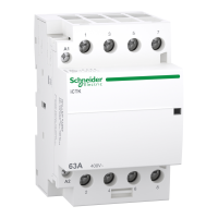 SCHNEIDER Kontaktors A9C40463 Acti9K 63A 4 2 30V spole 230V