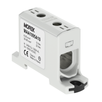 MOREK OTL95 spaile pelēka MAA1095A10 1XAl/Cu 6-95mm² 1000V