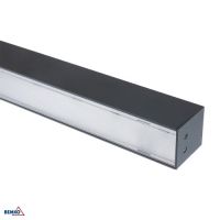 Gaismeklis lineārs QUAL 32W 4000K 4160lm PC MIKRO UGR19 korpuss grafīts 1680x55x50