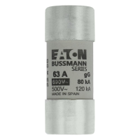 EATON Drošinātājs C22G63 C 22x58 / 63A gG / 500VAC