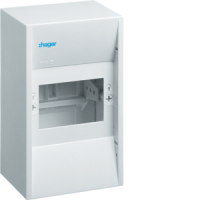 HAGER Sadalne GD104N 30V v/a 4mod, IP30 ar spailēm