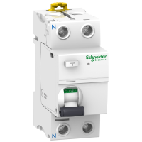 SCHNEIDER Strāvas noplūdes automāts A9R41225 2P 25A 30mA AC-tips IID Acti9