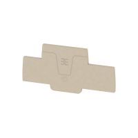 WEIDMULLER Gala nosegs Pelēks 2,5mm2 2-stāvu Push-in spailei 1547690000(20 gab iepakojumā)